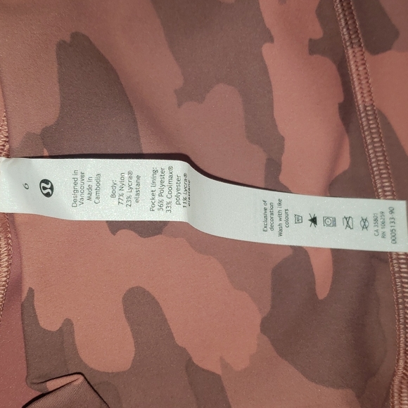 Lululemon Wunder Train HR Tight 28" CBRR Nwt - Picture 6 of 8